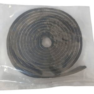 FITA E.V.A. VEDAÇÃO AUTOCOLANTE PRETO 5MMX20MM 15METROS