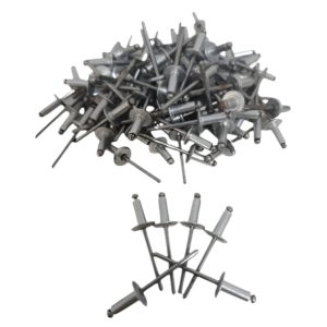 REBITE POP 4.8X15MM ABA LARGA ALUMÍNIO KIT 250UN