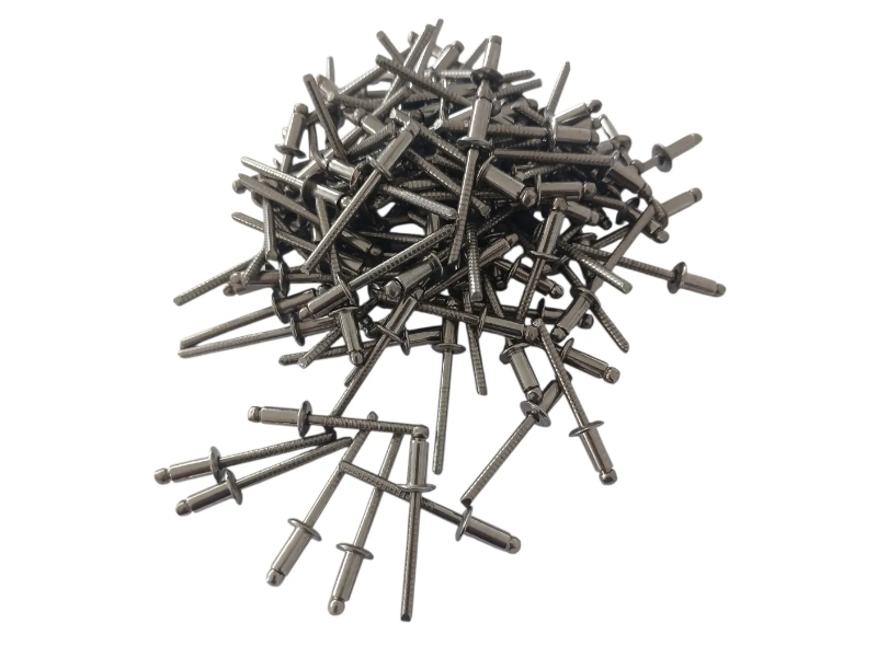 REBITE DE REPUXO POP 4.8X10 AÇO INOX A2 KIT 100 UNIDADES - Imagem 3