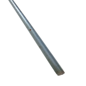 BARRA ROSCADA M20X1000MM EM AÇO CARBONO GALVANIZADO